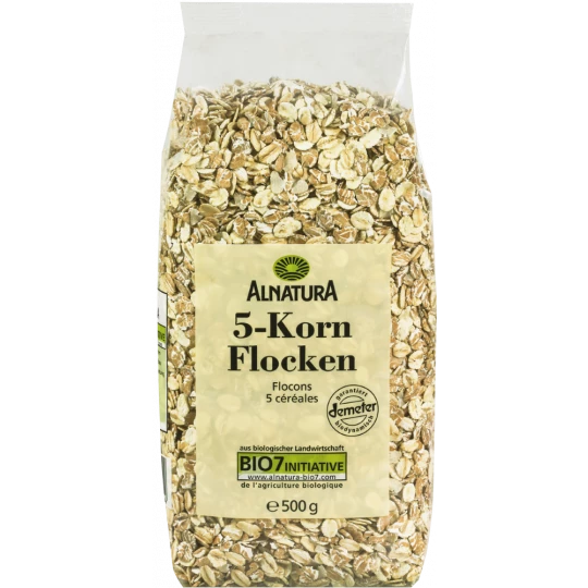 Alnatura Bio 5-Kornflocken 500G 1 Alnatura Bio 5-Kornflocken 500G