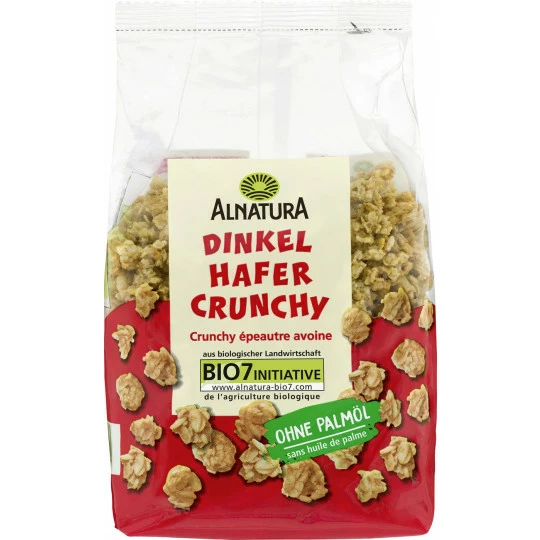 Alnatura Bio Dinkel Hafer Crunchy 375G 1 Alnatura Bio Dinkel Hafer Crunchy 375G