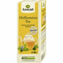 Alnatura Bio Demeter Pfefferminz Tee 20ST 30G