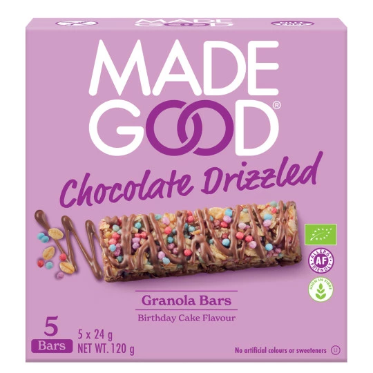 Made Good Bio Chocolate Drizzeld Birthday Cake Flavour 5ST 120G 1 Made Good Bio Chocolate Drizzeld Birthday Cake Flavour 5ST 120G