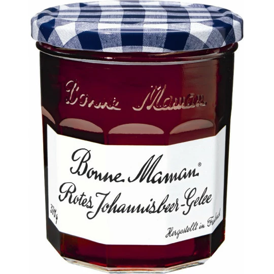 Bonne Maman Rotes Johannisbeer Gelee 370G 1 Bonne Maman Rotes Johannisbeer Gelee 370G