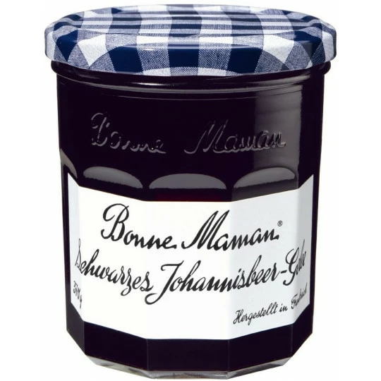 Bonne Maman Schwarzes Johannisbeer-Gelee 370G 1 Bonne Maman Schwarzes Johannisbeer-Gelee 370G