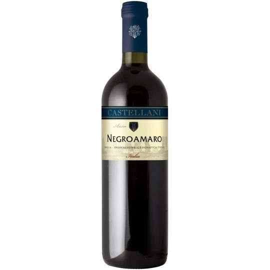 Castellani Negroamaro Puglia 0,75L 1 Castellani Negroamaro Puglia 0,75L
