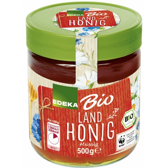 EDEKA Bio Landhonig Flüssig 500G 1 EDEKA Bio Landhonig Flüssig 500G
