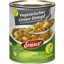 Erasco Vegetarischer Linsen-Eintopf 800G