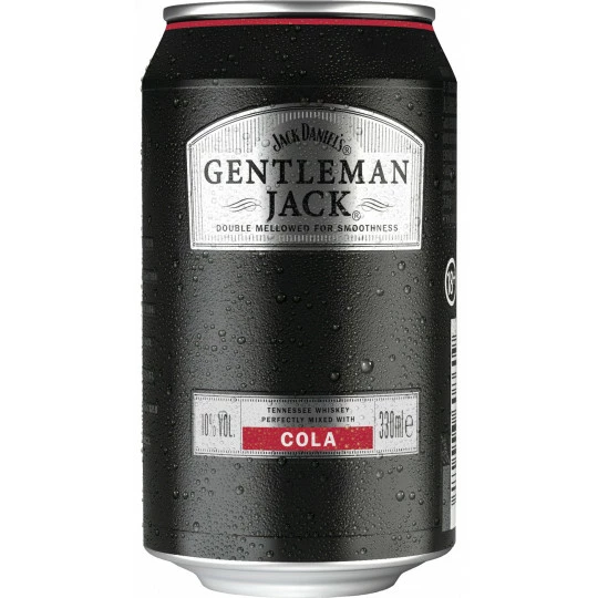 Daniel's Gentleman Jack & Cola 0,33L 1 Daniel's Gentleman Jack & Cola 0,33L