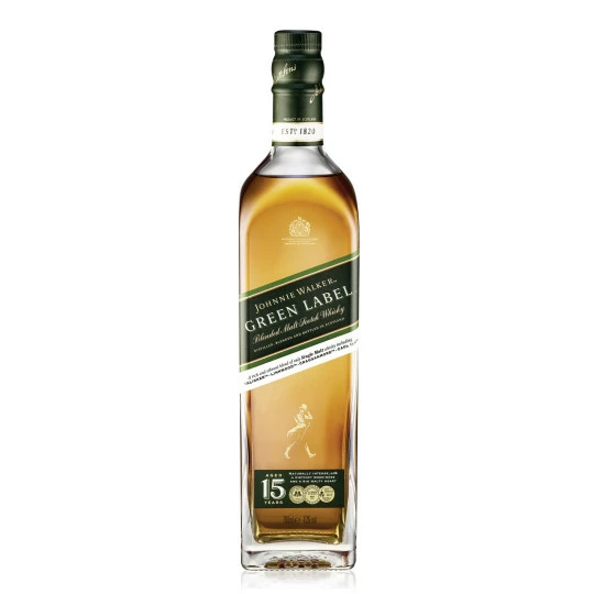 Johnnie Walker Whisky Green Label 15 Jahre 43% 0,7L