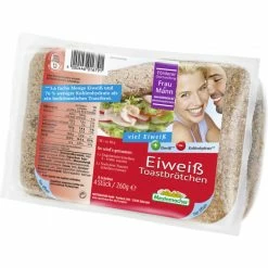 Mestemacher Eiweiß Toastbrötchen 4x 65G