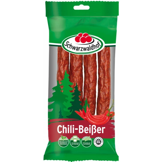 Schwarzwaldhof Chili-Beißer 150G 1 Schwarzwaldhof Chili-Beißer 150G