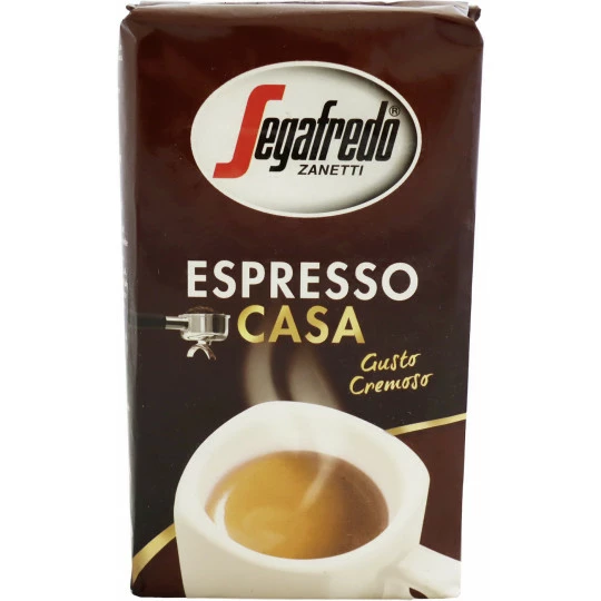 Segafredo Zanetti Espresso Casa Gemahlen 250G 1 Segafredo Zanetti Espresso Casa Gemahlen 250G